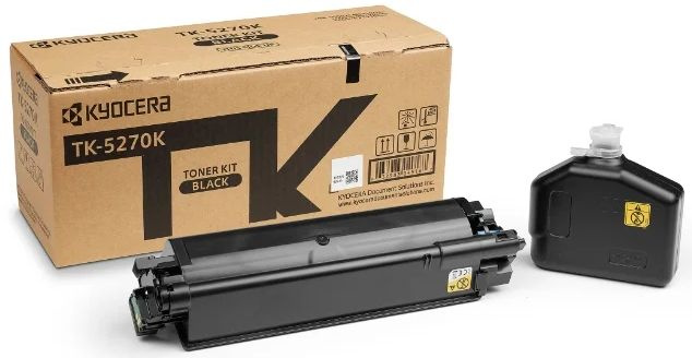Картридж лазерный Kyocera TK-5270K 1T02TV0NL0 черный (8000стр.)