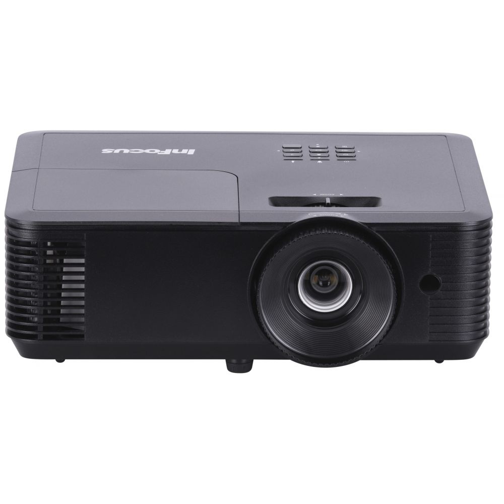 Проектор INFOCUS [IN114BB] (Full 3D) DLP, 3800 ANSI Lm, XGA, (1.94-2.16:1), 30000:1, 2xHDMI 1.4, 1хVGA in, 1хVGA out, S-video, Audio in, Audio out, USB-A (power), 10W, лампа до 15000ч., 2.6 кг