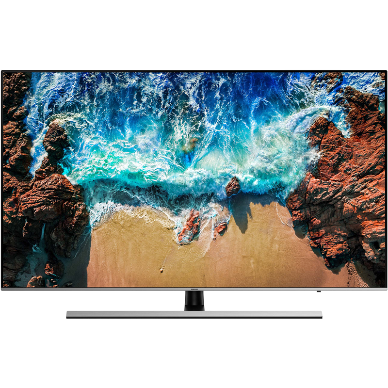 65" Телевизор Samsung UE65BU8000UXCE, Crystal UHD, 4K Ultra HD, черный, SMART TV, Tizen OS