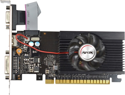 Видеокарта Afox GT710 (AF710-2048D3L5-V4) 2GB DDR3 64BIT, LP Heatsink RTL