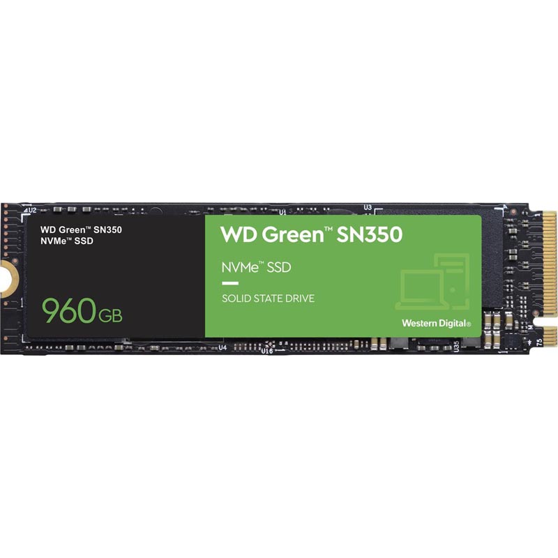 SSD жесткий диск M.2 2280 960GB TLC SN350 WDS960G2G0C WDC