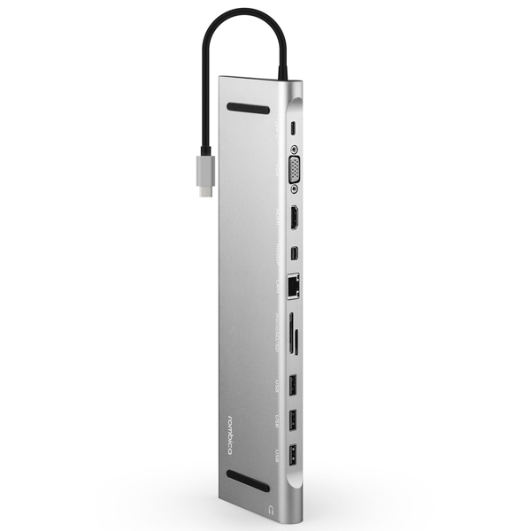 USB концетратор\хаб Rombica Type-C Station. Интерфейс Type-C.