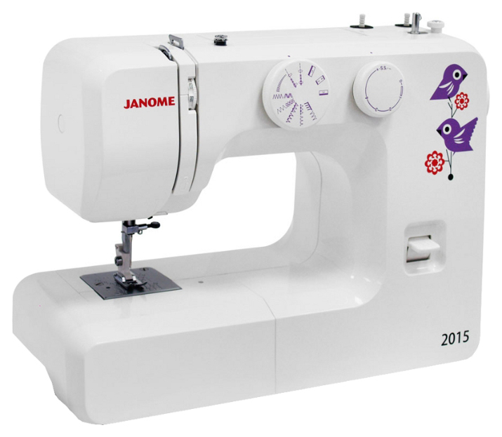 Швейная машина Janome 2015, белый/рисунок
