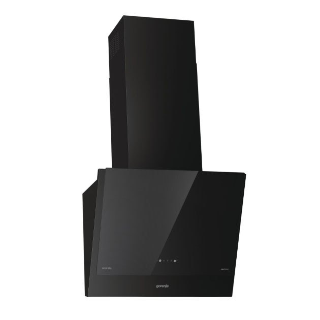 Вытяжка каминная Gorenje Simplicity WHI6SYB черный управление: сенсорное (1 мотор)