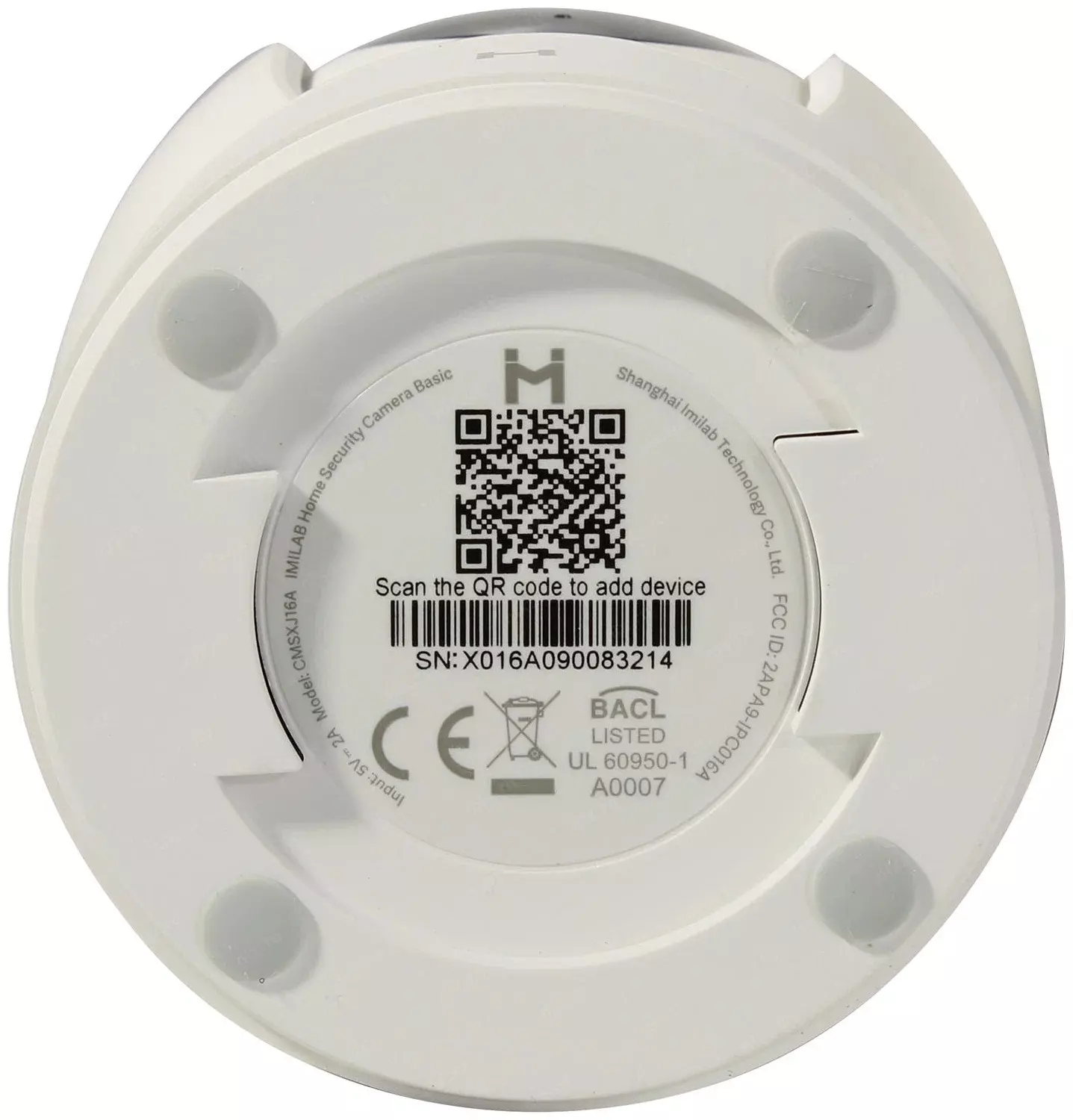 IP-камера IMILab Home Security Camera 016 Basic CMSXJ16A (EHC-016-EU) (312330)