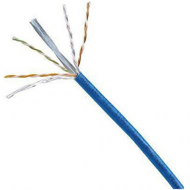 Кабель Panduit NUZ6C04BU-KE кат.6 U/UTP не экранированный 4X2X24AWG LSZH внутренний 305м синий