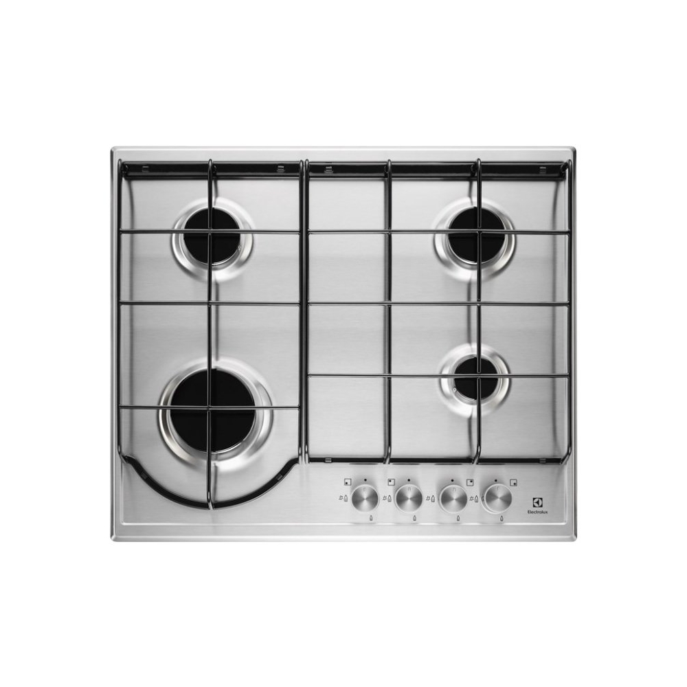 Газовая варочная панель Electrolux GPE 262 MX, серебристый