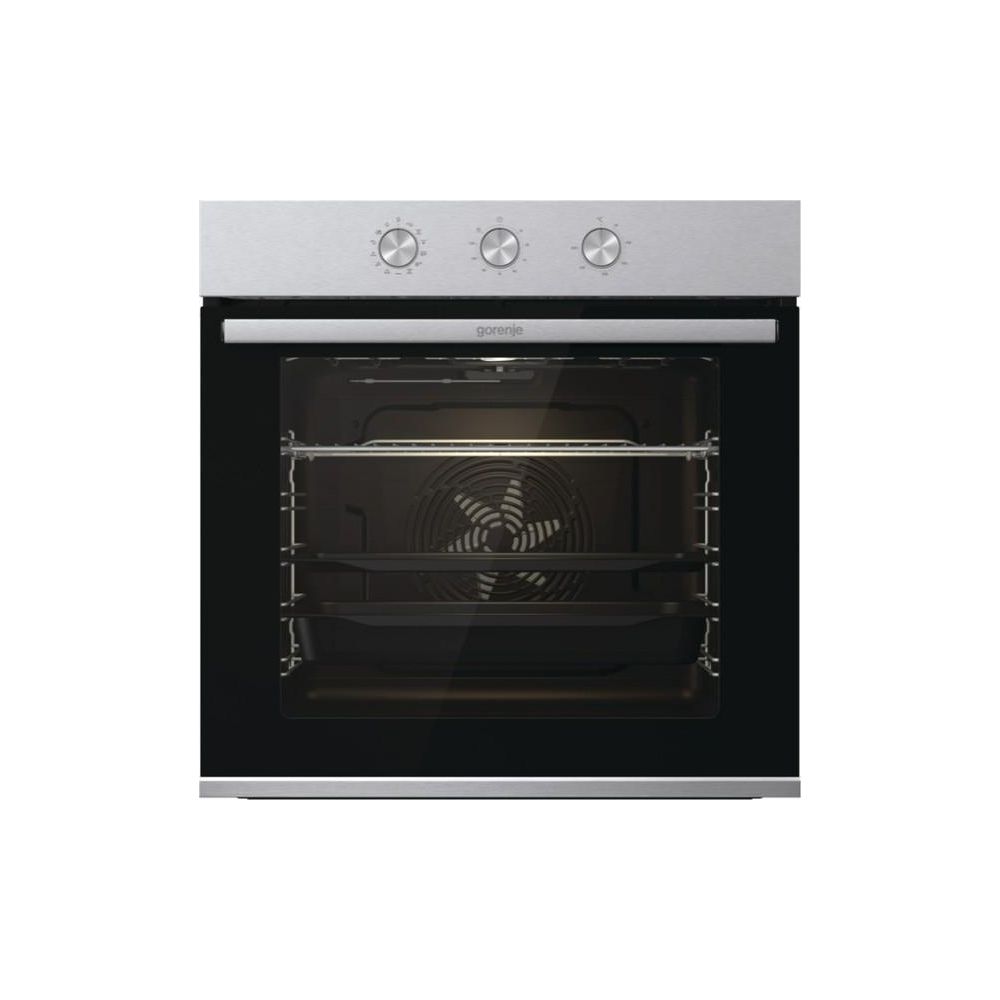 Духовой шкаф Электрический Gorenje BO6727E03X нержавеющая сталь/черный