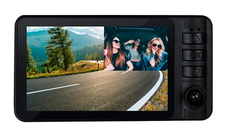 Видеорегистратор Digma FreeDrive 109 TRIPLE черный 1Mpix 1080x1920 1080p 150гр. JL5601