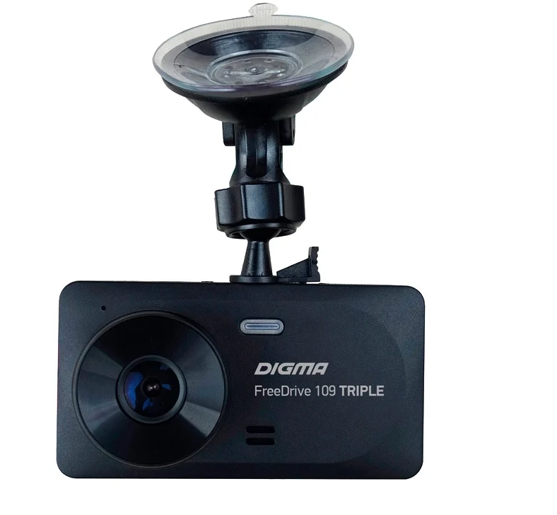 Видеорегистратор Digma FreeDrive 109 TRIPLE черный 1Mpix 1080x1920 1080p 150гр. JL5601