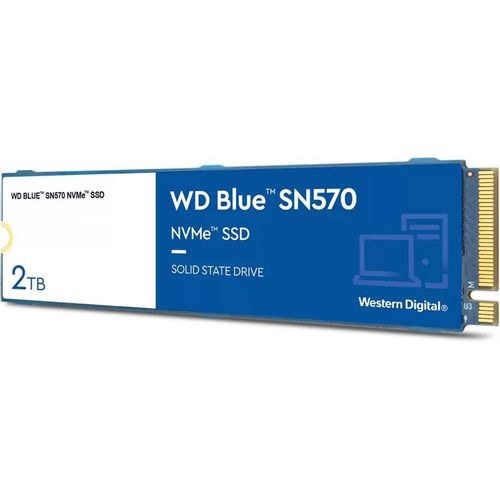 Накопитель SSD WD Original PCI-E x4 2Tb WDS200T3B0C Blue SN570 M.2 2280