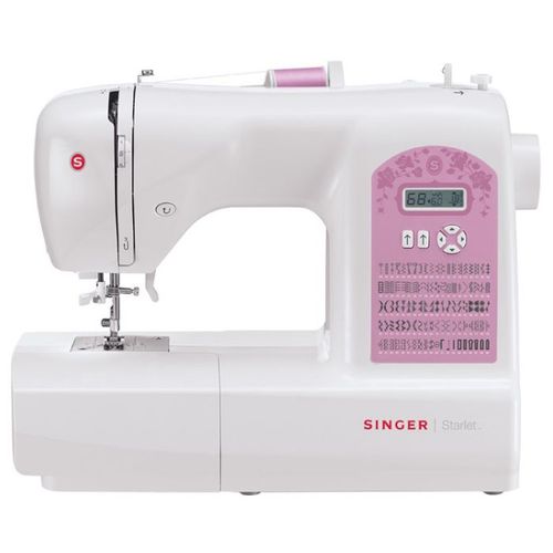 Швейная машина Singer Starlet 6699, белый/розовый