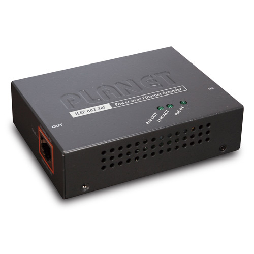 PoE расширитель PLANET IEEE802.3at POE+ Repeater (Extender) - High Power POE