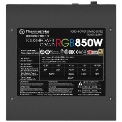 Блок питания Thermaltake ATX 850W Toughpower Grand RGB Sync 80+ gold 24+2x(4+4) pin APFC 140mm fan color LED 12xSATA Cab Manag RTL [PS-TPG-0850FPCGEU-S]
