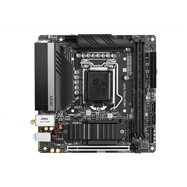 Материнская плата H510 S1200 MITX H510I PRO WIFI MSI