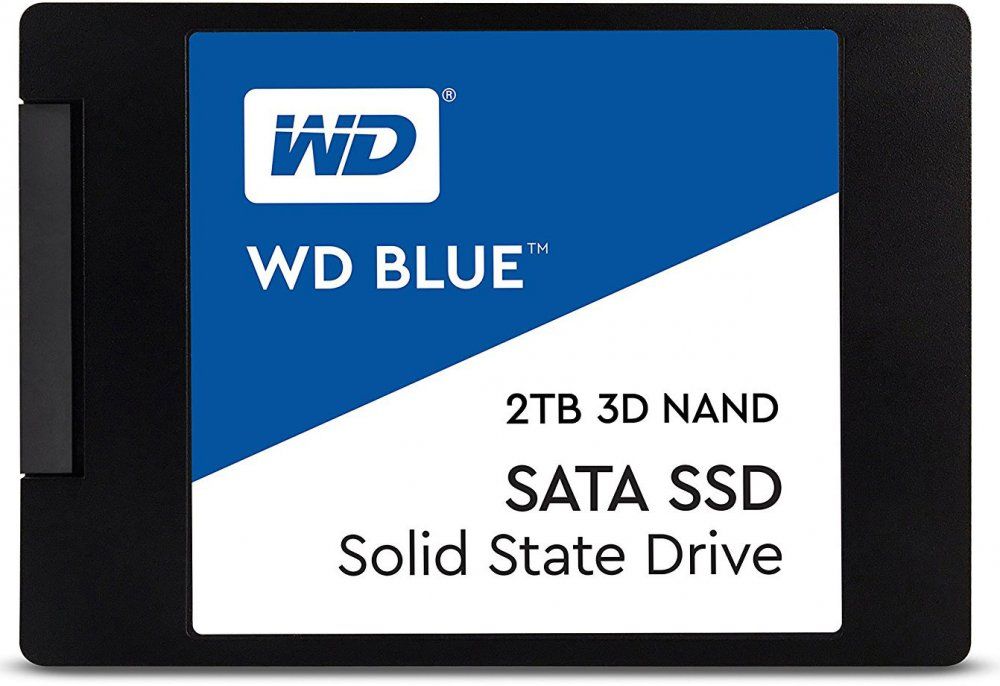 SSD диск WD Blue 2ТБ (WDS200T2B0A)