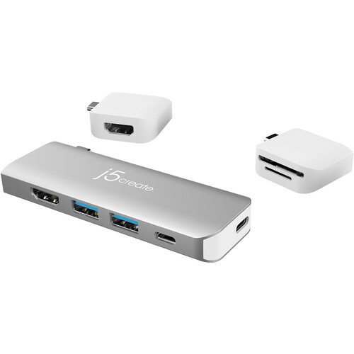 j5create ULTRADRIVE Kit USB-C Dual-Display Modular Dock