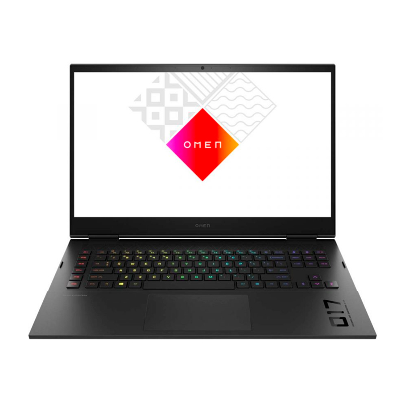 Ноутбук HP Omen 17-ck0047ur  Shadow Black 17.3'' {QHD 165Hz i7-11800H/16Gb/1Tb SSD/RTX3070 8Gb/DOS}