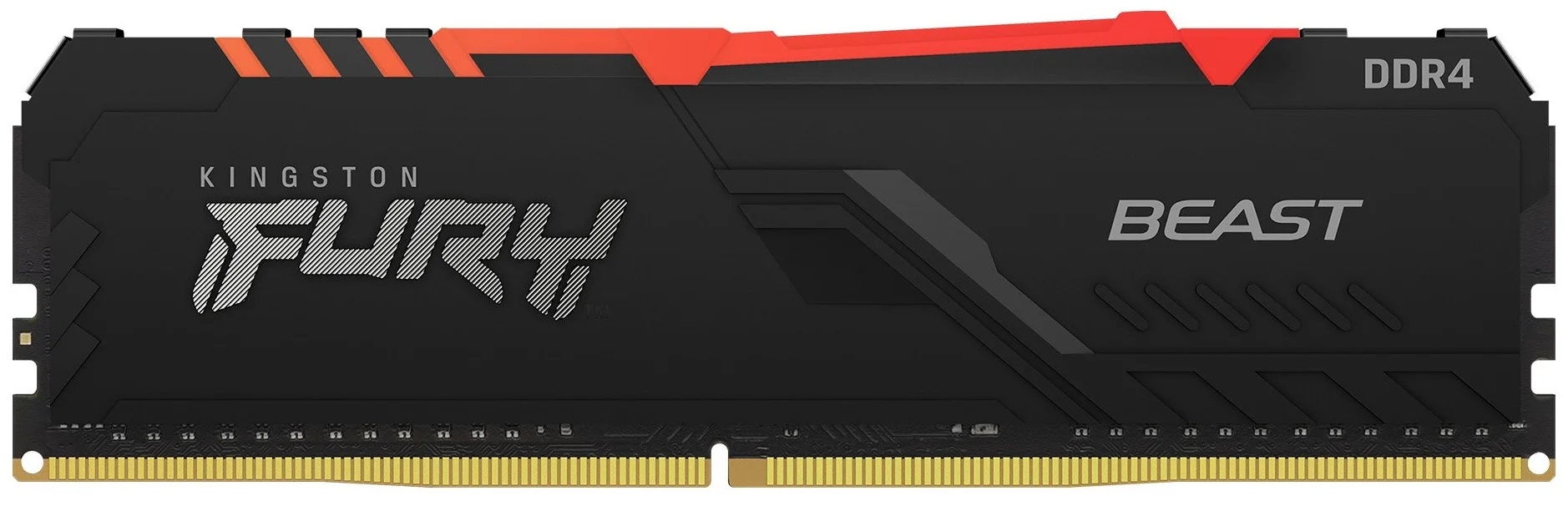 Оперативная память 16Gb DDR4 2666MHz Kingston Fury Beast RGB (KF426C16BB1A/16)
