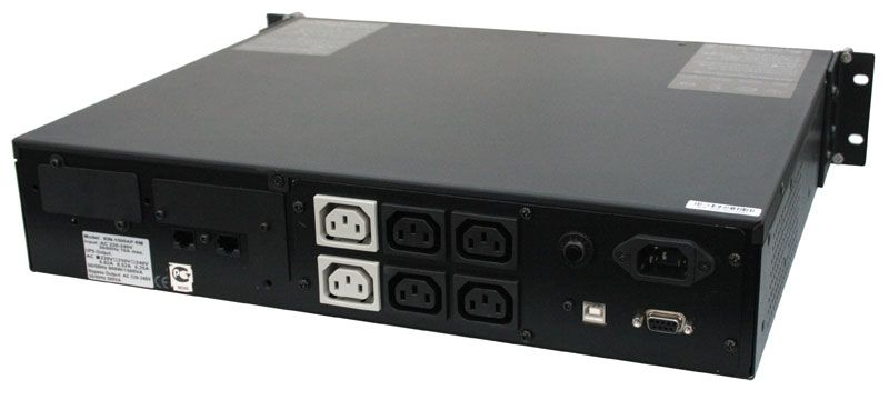 Powercom Smart-UPS King Pro RM, Line-Interactive, 600VA/480W, Rack 1U, IEC, USB (1152586)