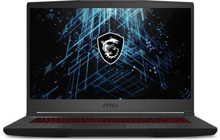 Ноутбук 15.6" IPS FHD MSI GF63 11UD-222XRU black (Core i7 11800H/8Gb/512Gb SSD/3050Ti 4Gb/no OS)