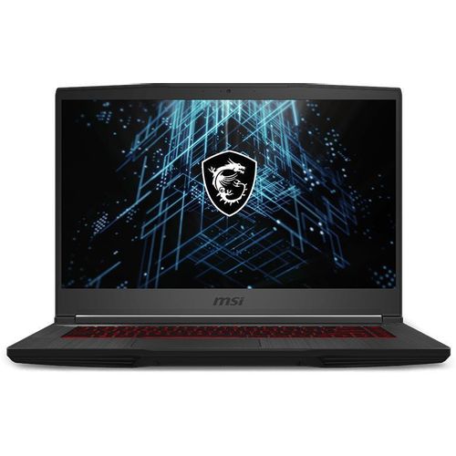 Ноутбук 15.6" IPS FHD MSI GF63 11UD-222XRU black (Core i7 11800H/8Gb/512Gb SSD/3050Ti 4Gb/no OS)