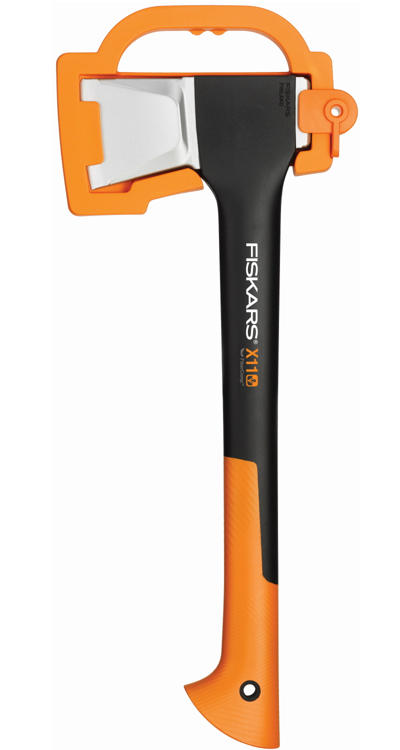 Топор Fiskars X11-S средний черный/оранжевый