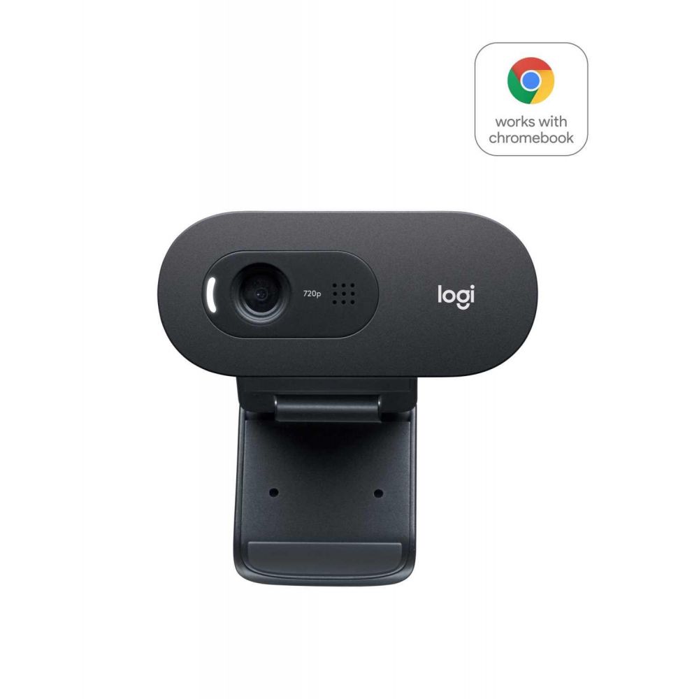 Камера Web Logitech C505 черный 1.2Mpix (1280x720) USB2.0 с микрофоном для ноутбука