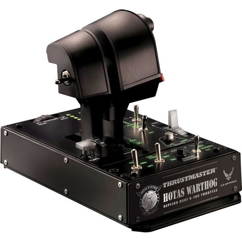 Джойстик ThrustMaster Warthog Dual Throttle черный USB обратная связь