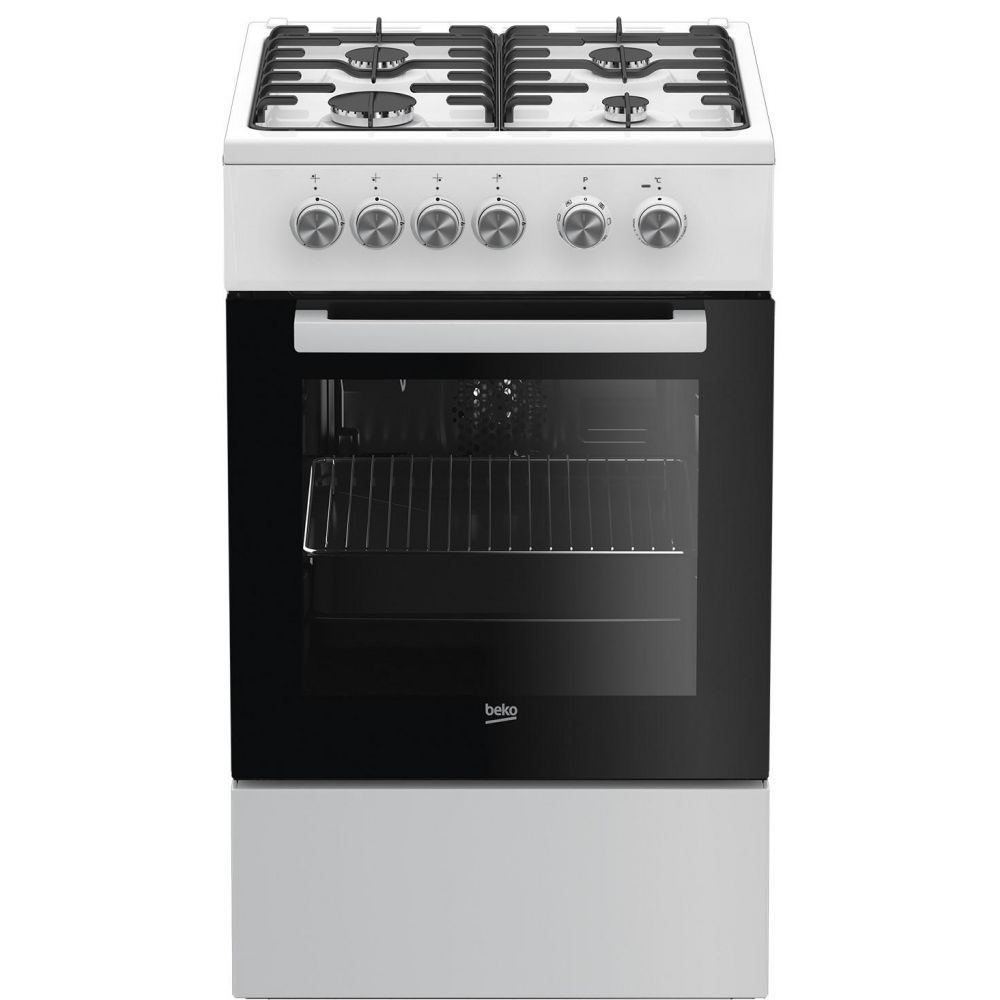 Плита Комбинированная Beko FSE52020DWD белый/черный