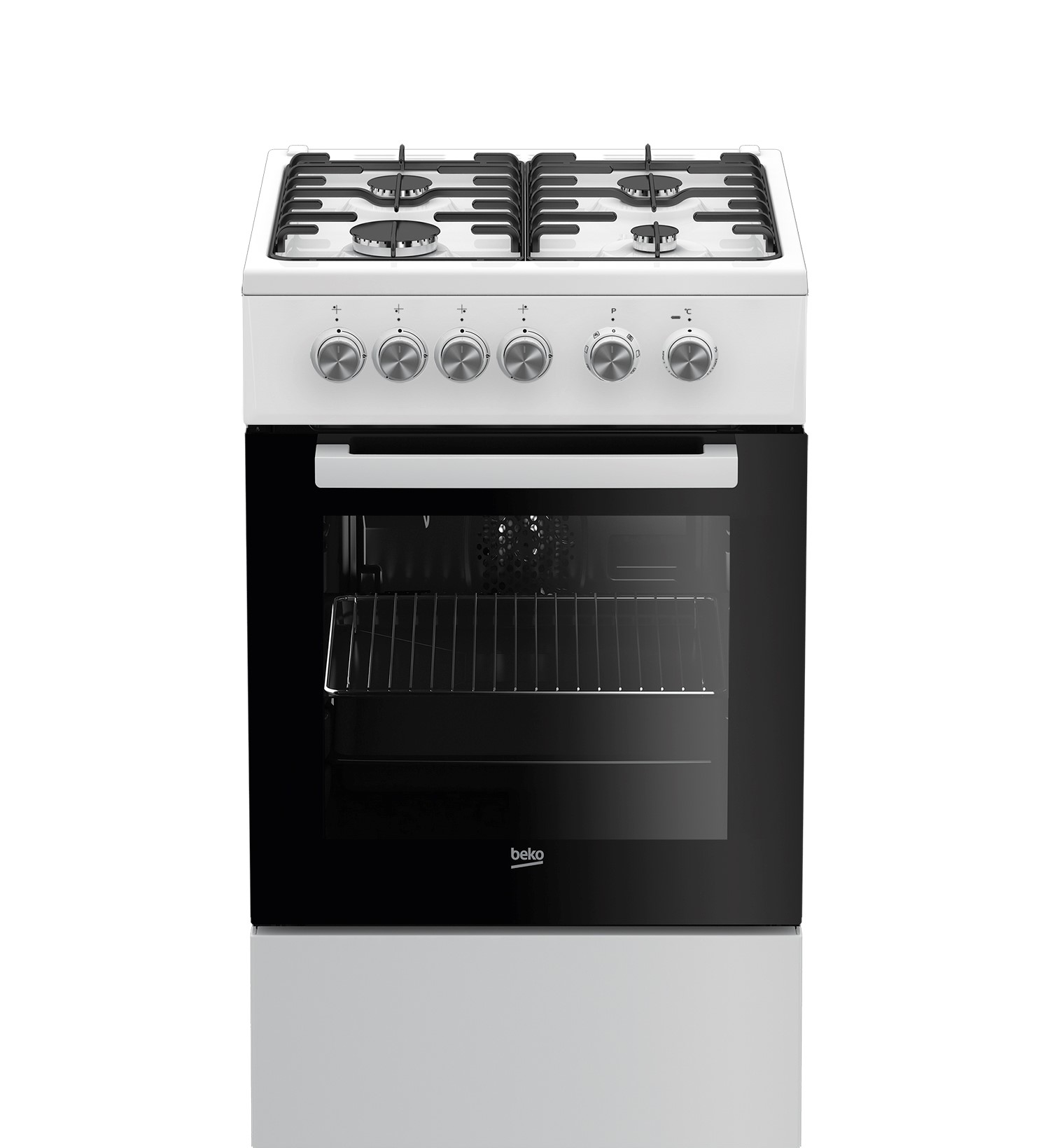 Плита Комбинированная Beko FSE52020DWD белый/черный
