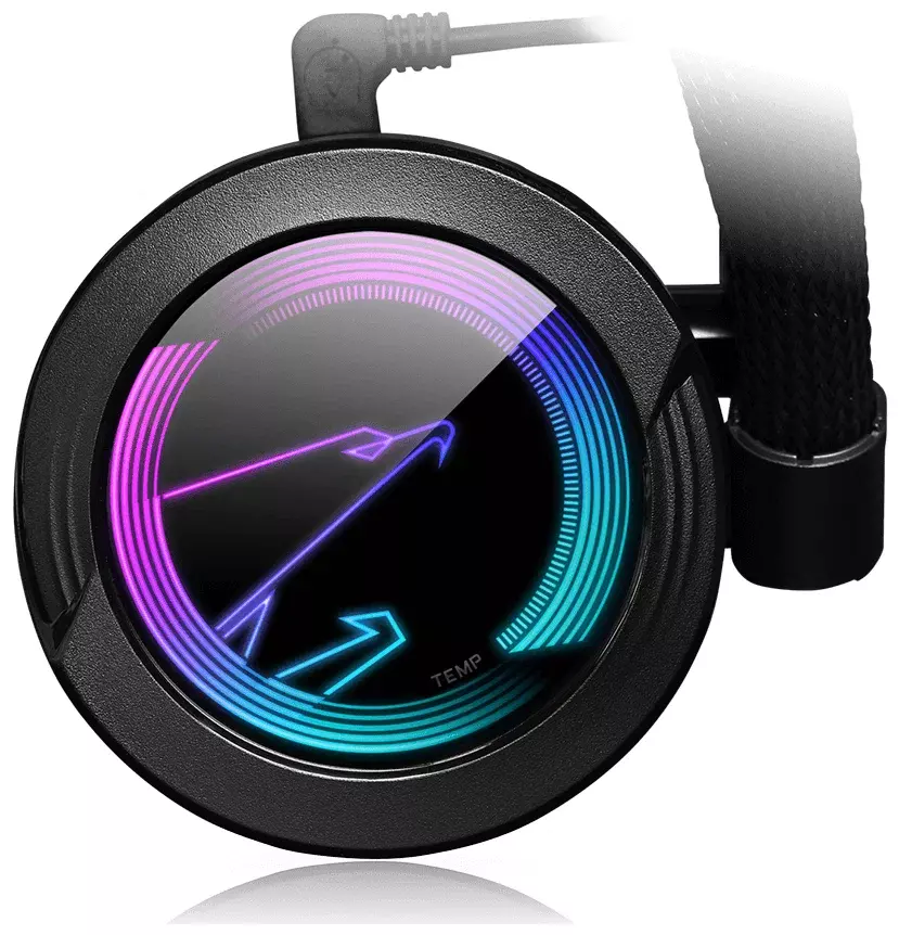 Жидкостная система охлаждения AORUS WATERFORCE 240, 2 x 120mm ARGB Fan, RTL