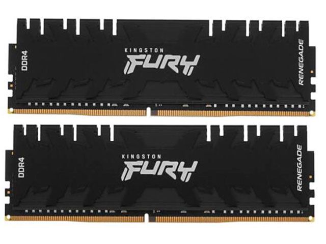 Оперативная память Kingston FURY Renegade [KF426C15RBK2/64] 64 ГБ [DDR4, 32 ГБx2 шт, 2666 МГц, PC21300, 15-17-17]