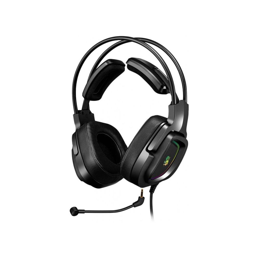 Наушники с микрофоном A4Tech Bloody G575 черный 2м мониторные USB оголовье (G575 USB/ BLACK)