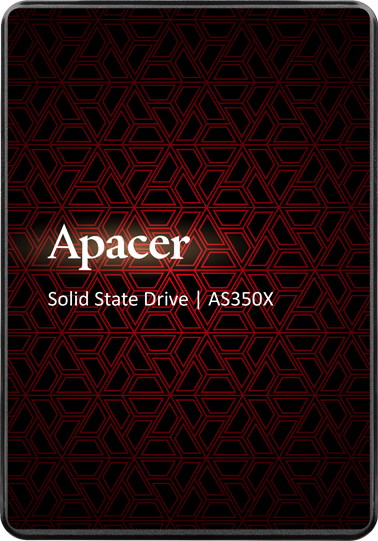 Твердотельный накопитель SSD 2.5" SATA-3 128Gb Apacer AS350X [AP128GAS350XR-1] TLC 3D NAND (R560/W540MB/s)