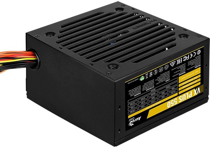 Блок питания Aerocool VX 550 PLUS (ATX 2.3, 550W, 120mm fan) Box