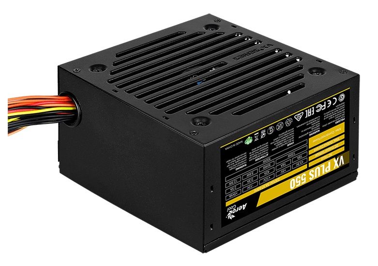 Блок питания Aerocool VX 550 PLUS (ATX 2.3, 550W, 120mm fan) Box