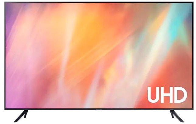 50" Телевизор Samsung UE50AU7100UXCE, 4K Ultra HD, титан, SMART TV, Tizen OS