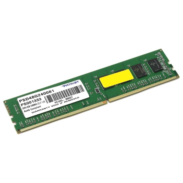 Оперативная память DIMM 8 Гб DDR4 2400 МГц Patriot (PSD48G240081) PC-19200