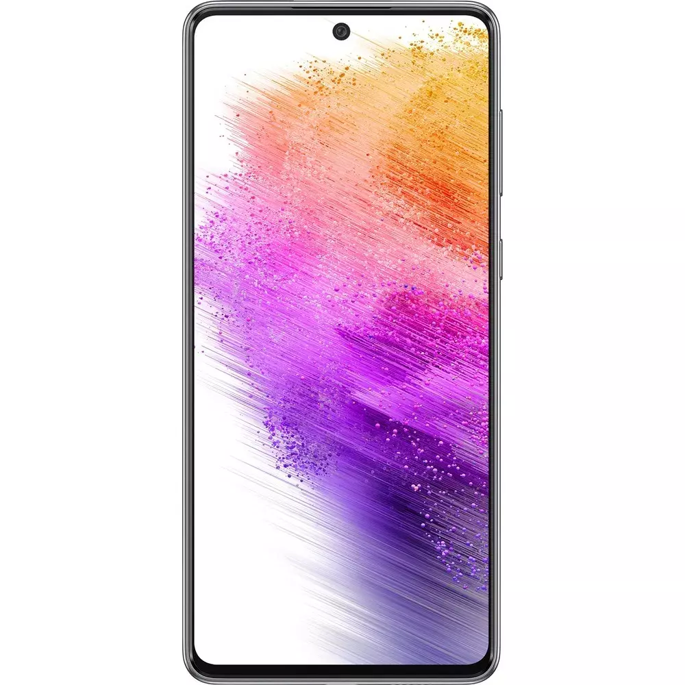 Смартфон Samsung SM-A736B Galaxy A73 128Gb 8Gb серый моноблок 3G 4G 2Sim 6.7" 1080x2400 Android 12 108Mpix 802.11 a/b/g/n/ac/ax NFC GPS GSM900/1800 GSM1900 Ptotect microSD max1024Gb