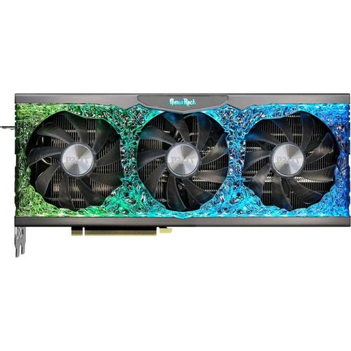 Видеокарта Palit PCI-E 4.0 PA-RTX3070TI GAMEROCK OC 8G NVIDIA GeForce RTX 3070TI 8192Mb