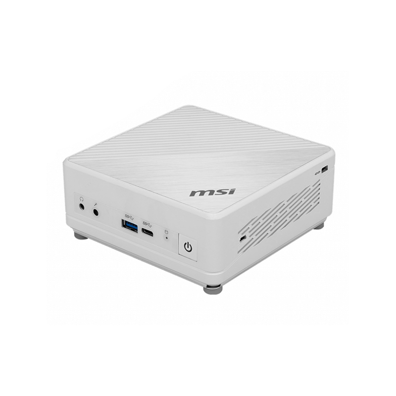 Неттоп MSI Cubi 5 10M-623RU i5 10210U (1.6) 8Gb SSD256Gb UHDG Free DOS GbitEth WiFi BT 65W белый