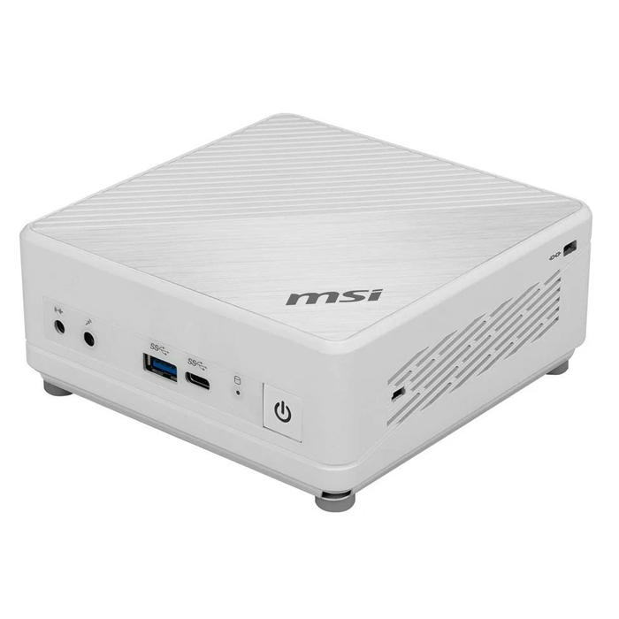 Неттоп MSI Cubi 5 10M-623RU i5 10210U (1.6) 8Gb SSD256Gb UHDG Free DOS GbitEth WiFi BT 65W белый