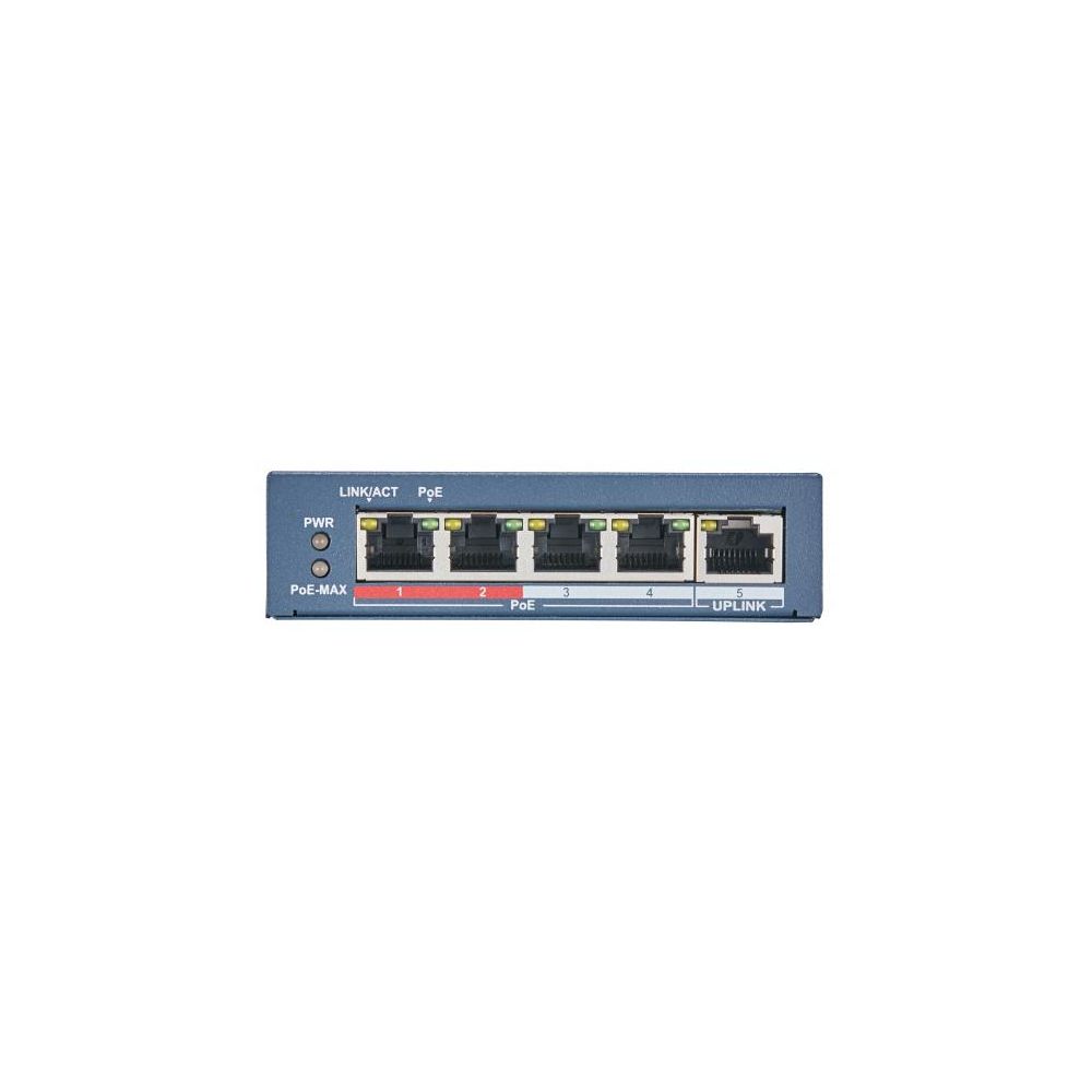 Коммутатор Hikvision DS-3E0105P-E(B)