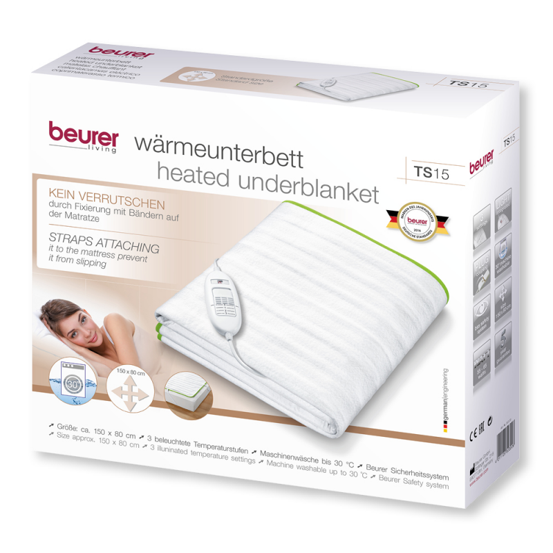 Электропростынь Beurer TS15 60Вт 303.00