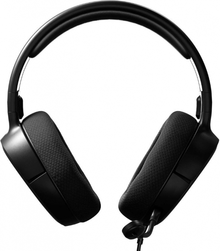 Наушники с микрофоном Steelseries Arctis 1 черный 3м мониторные оголовье (61427)