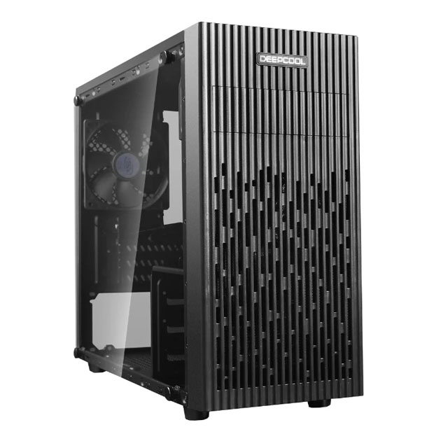 Корпус Deepcool MATREXX 30 без БП, большое боковое окно, черный, MICRO ATX/MINI-ITX