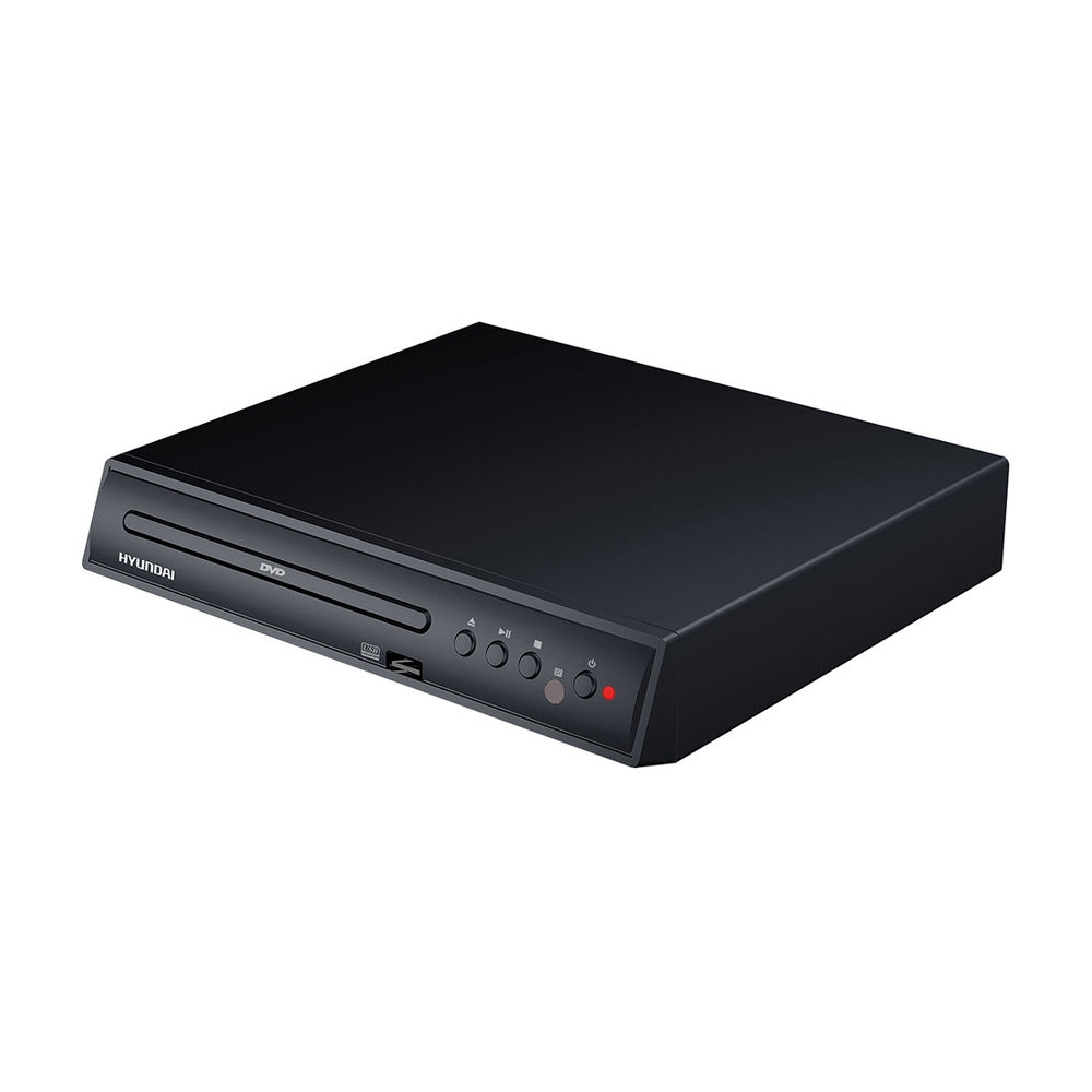 Плеер DVD Hyundai H-DVD100 черный ПДУ