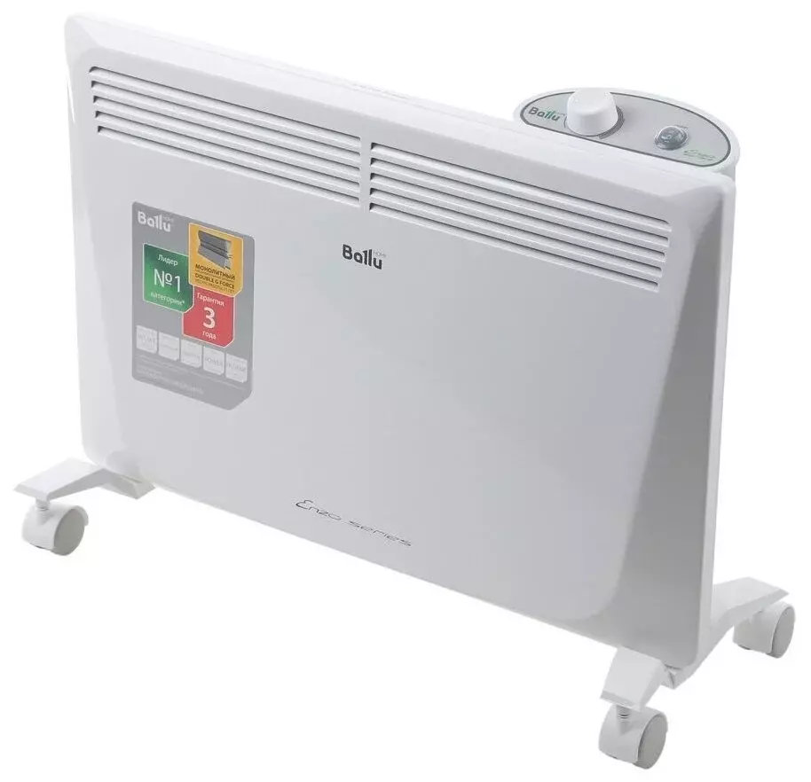 Конвектор Ballu Enzo BEC/EZMR-1000 1000Вт белый
