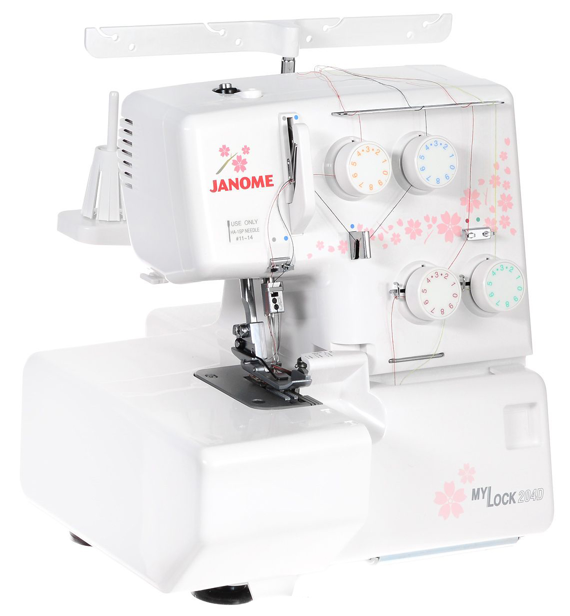 Оверлок Janome M-204D белый